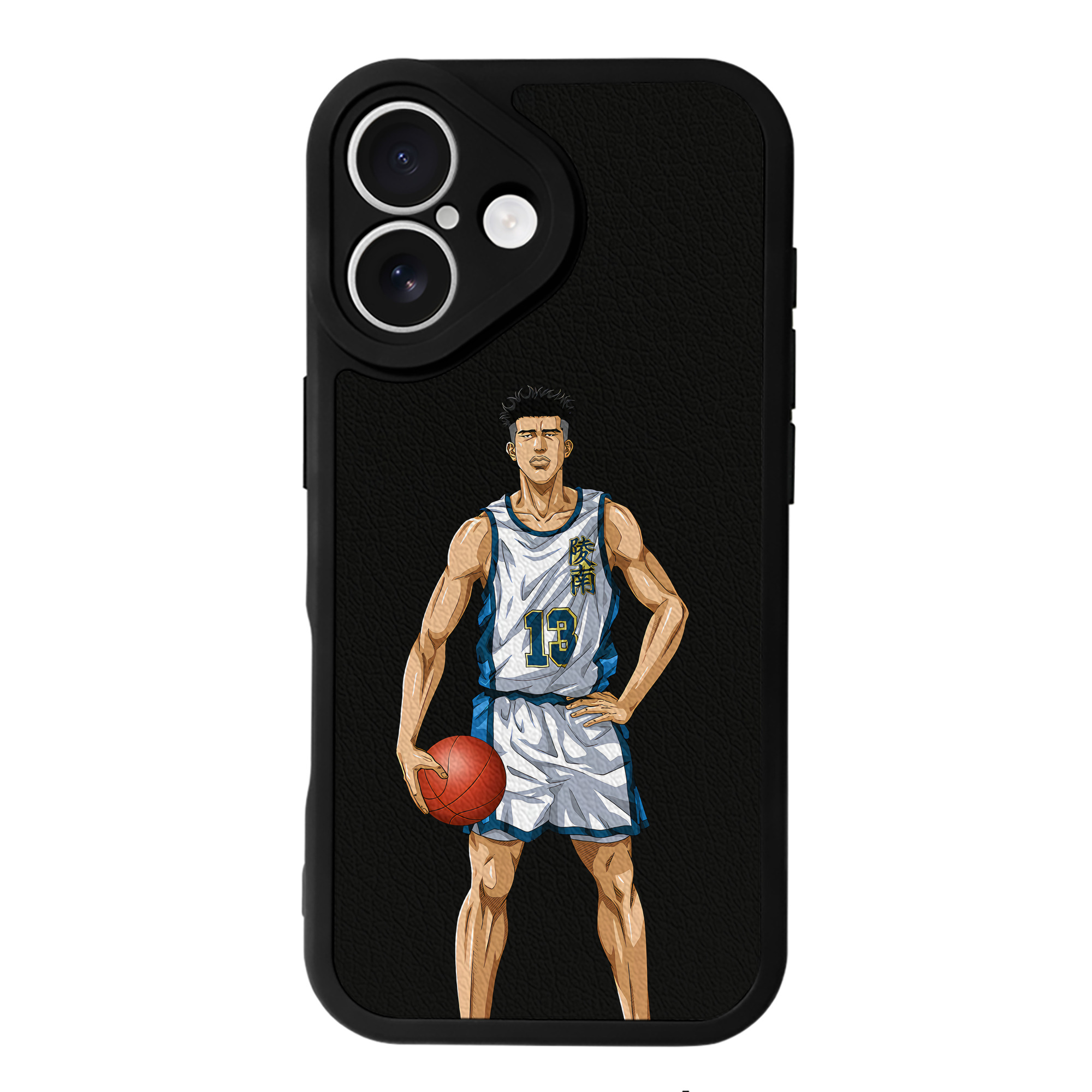 （画像用） SLAM DUNK／スラムダンク 【iPhone 16シリーズ対応】シリコンスマホケース（レザー調） 材質：シリコン